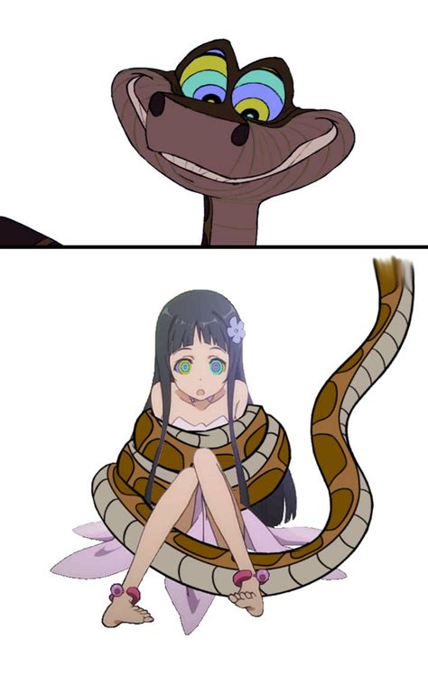 Kaa And Yui By Hebikoiru On Deviantart