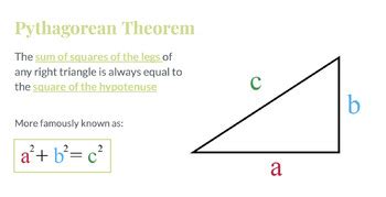 PEARDECK LESSON Right Triangles Trigonometry Pythagorean Theorem Review