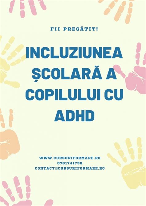 Incluziunea școlară a copilului cu ADHD