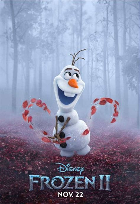 Frozen 2 Character Posters A Sneak Peek Into Disneys Long Awaited