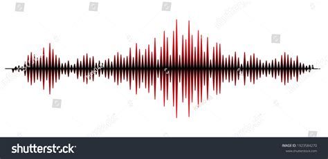 Earthquake Background Seismogram Seismic Measurement Stock Vector Royalty Free 1923584270