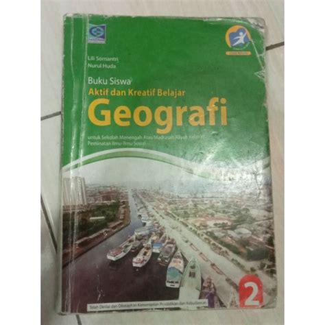 Jual Buku Siswa Aktif Dan Kreatif Belajar Geografi Untuk Sma Kelas