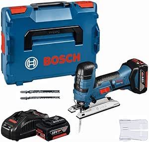 Bosch Professional GST 18 V LI S Sierra de calar a batería 2 baterías