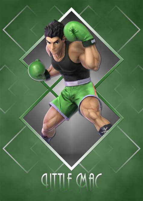 Art Deco Little Mac Poster Picture Metal Print Paint By Gemini