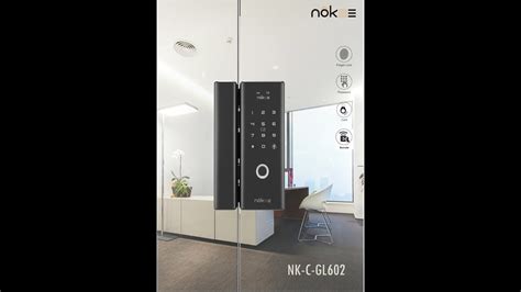 Installation Video For Multifunctional Smart Glass Door Lock Nk C Gl602