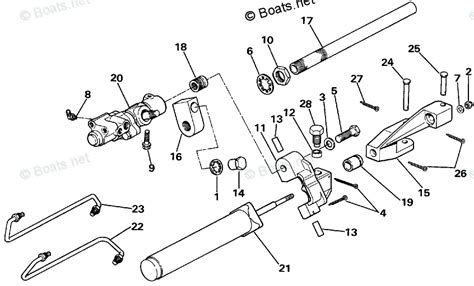 Omc Sterndrive 30l 181 Cid Inline 4 Oem Parts Diagram For Power