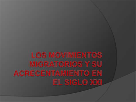 Pdf Los Movimientos Migratorios Y Su Acrecentamiento En El Dokumen Tips