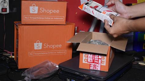 Unboxing Paket Shopee Mall Sampai Lupa Pesen Apa Youtube