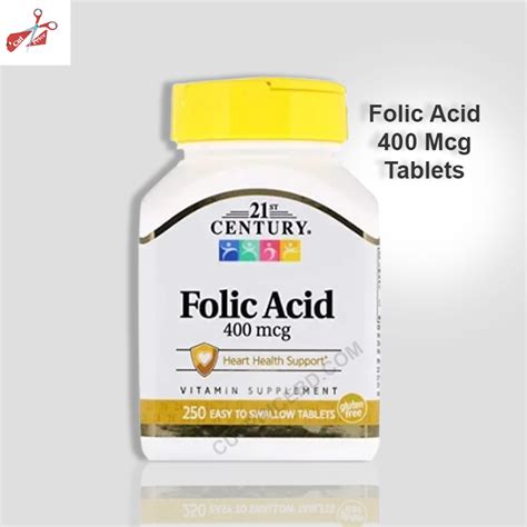 St Century Folic Acid Mcg Boost Your Health With High Quality