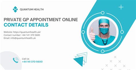 Choose The Best Private Gp Appointment Online By Quantumhealth On