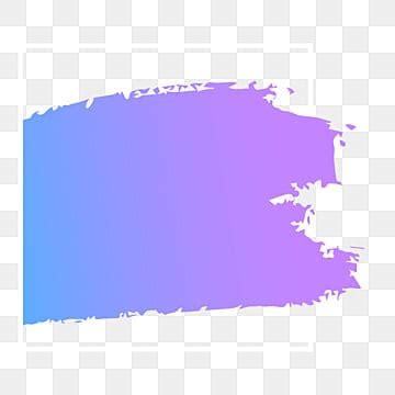 Purple Brush Png Transparent Blue Purple Brush Border Brush Frame