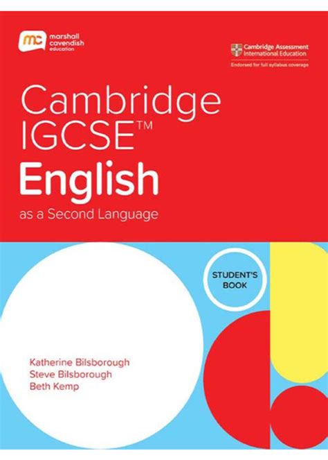 Cambridge Igcse English As A Second Language Students Book Kashanah