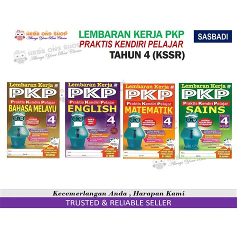 Buku Latihan Lembaran Kerja Pkp Tahun Kssr Tahun Sasbadi