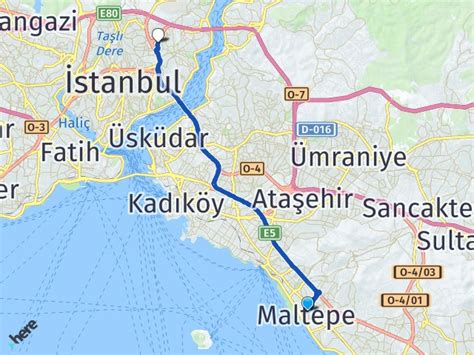 Stanbul Maltepe Levent Be Ikta Stanbul Aras Ka Km Yol Tarifi