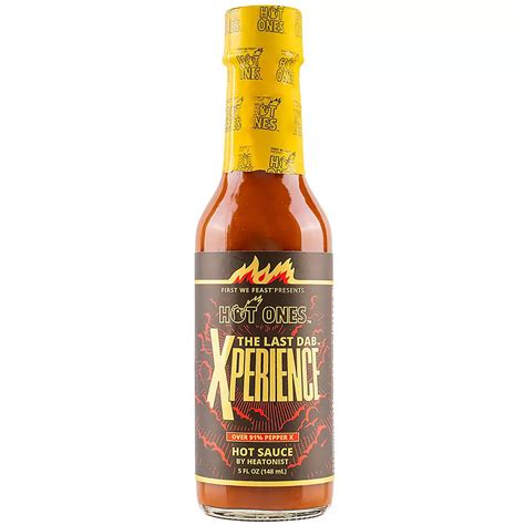 Heatonist Hot Ones The Last Dab Xperience 5 Oz Hot Sauce Academy