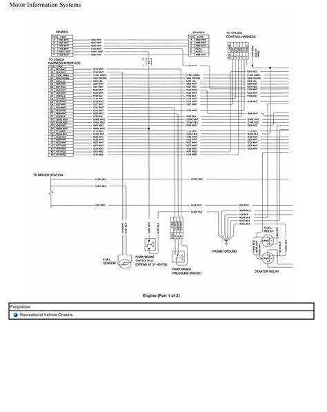 Freightliner Truck Recreational Vehicle Chassis Wiring Diagrams Auto Repair Manual Forum