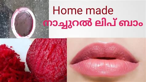 Home Made Natural Lip Balm For Pink Lipsbeetroot Lip Balm At Home