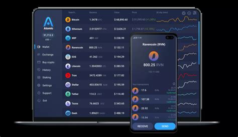 Ravencoin Wallet App Rvn Wallet For Desktop And Mobile Atomic Wallet