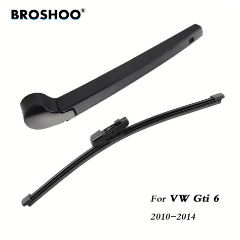 Broshoo Car Rear Wiper Blades Back Windscreen Wiper Arm For Volkswagen