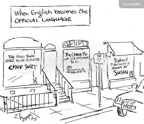 English Language Cartoon