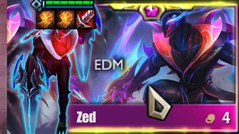 Set10 Zed Carry Team EDM TFT SET 10 PBE YouTube