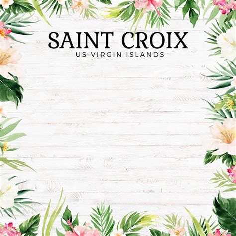 Buy Scrapbook Customs St Croix Virgin Islands Vacay X