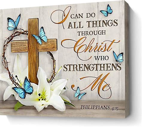 Amazon Scripture Wall Art Christian Religious Decor Canvas Prints