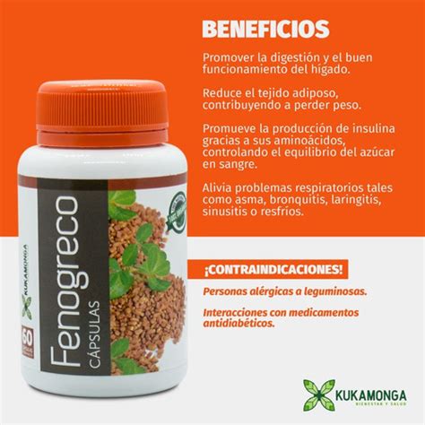 Kit De 2 Frascos De Fenogreco 60 Cápsulas De 500 Mg Meses sin intereses