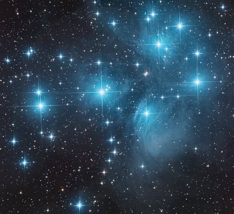 M45 - Pleiades Open Star Cluster : astrophotography