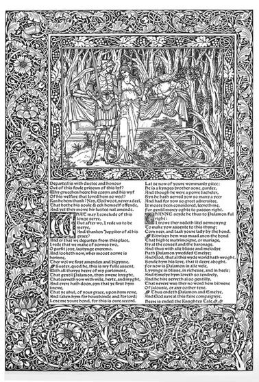 Full Pages Kelmscott Chaucer