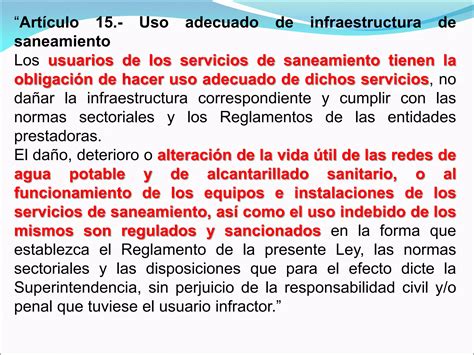 Marco Normativo E Institucional Del Saneamiento Urbano Y Rural Ppt