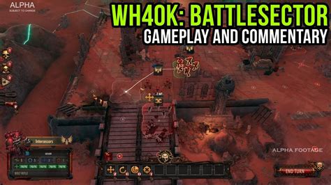 Warhammer 40,000: Battlesector GAMEPLAY! - YouTube