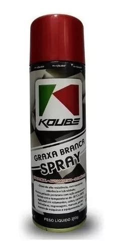 Graxa Branca Spray 300ml Koube Anticorrosivo E Lubrificante