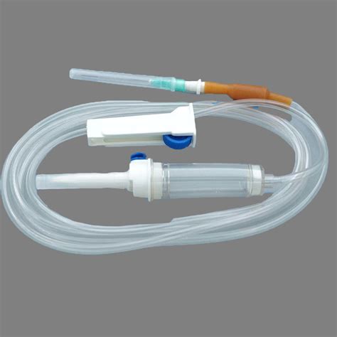 CE ISO Disposable IV Transfusion Infusion Set With Filter Seterile