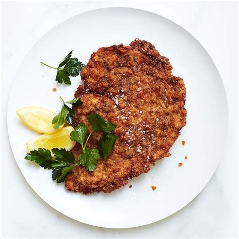 Pretzel Crusted Pork Schnitzel Recipe Pork Schnitzel Schnitzel Recipes Pork Schnitzel Recipe