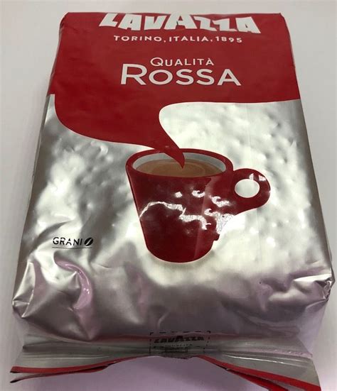 Купить Lavazza Rossa Qualita Кофе в Зернах Лавацца 1 кг в Киеве, Одессе ...