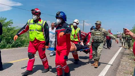 Migrantes Cubanos Lesionados en Accidente de Tránsito en México