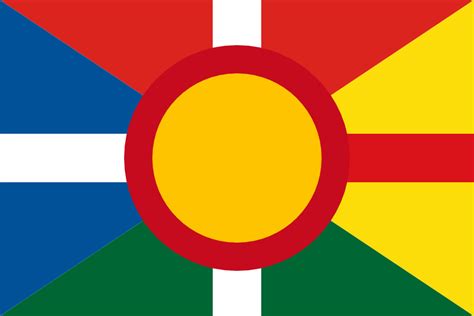 Civil Flag of Iberia by hosmich on DeviantArt