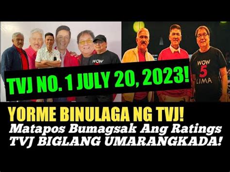 EAT BULAGA TVJ Matapos Bumagsak Ang Ratings TVJ BIGLANG Umarangkada At