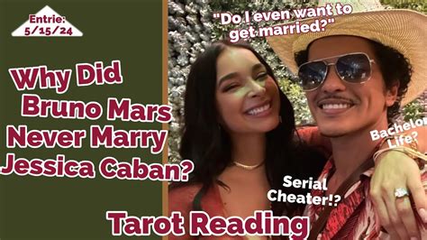 Why Did Bruno Mars Never Married Jessica Caban Tarot Reading