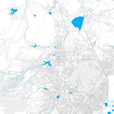 Rich Detailed Vector Map Of Cuautitl N Izcalli M Xico Mexico