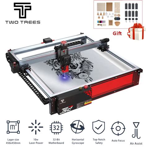 Y9IF Two Trees TS2 80W Laser Engraver With WiFi Offline Control Air