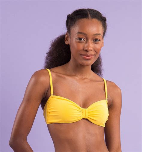 Bikini Tops Top Malibu Yellow Bandeau Duo Marke Rio De Sol