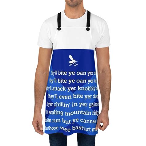 Cooking Apron Chefs Apron Funny Scottish Apron Funny Apron Kitchen