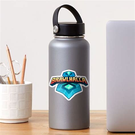 Brawlhalla Logo Sticker For Sale By Ogrimar Redbubble