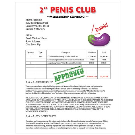 2 Inch Penis Club Prank Mail Letter 100 Anonymous Sent Directly To Your Friends Prank Mail