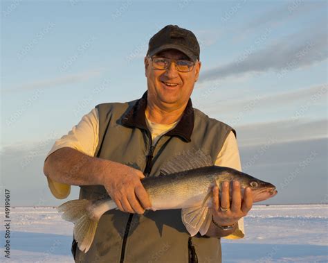 Walleye Fishing Stock Photo | Adobe Stock