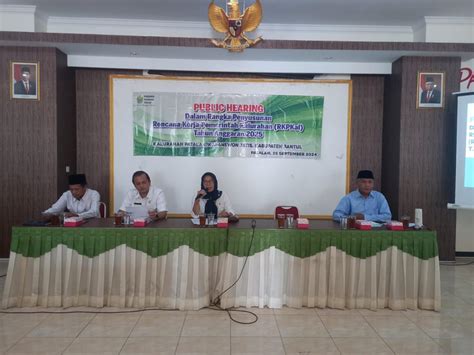 Public Hearing Rkp Kalurahan Patalan Tahun Anggaran Website