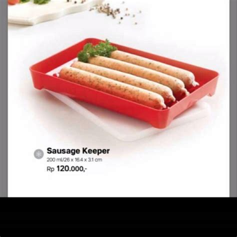 Jual Tempat Sosis Tupperware Sausage Keeper Tupperware Shopee Indonesia