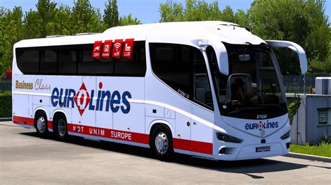 ETS2 Irizar i8 integral Milano Otogar çıkış Torino Yolundayım 13